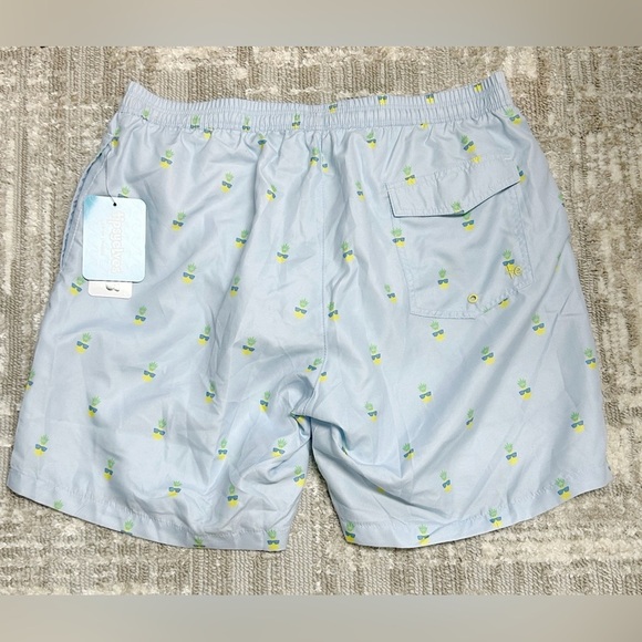 Tipsy Elves Pineapple Mens Swim Trunks Size XL NWT - Picture 3 of 6